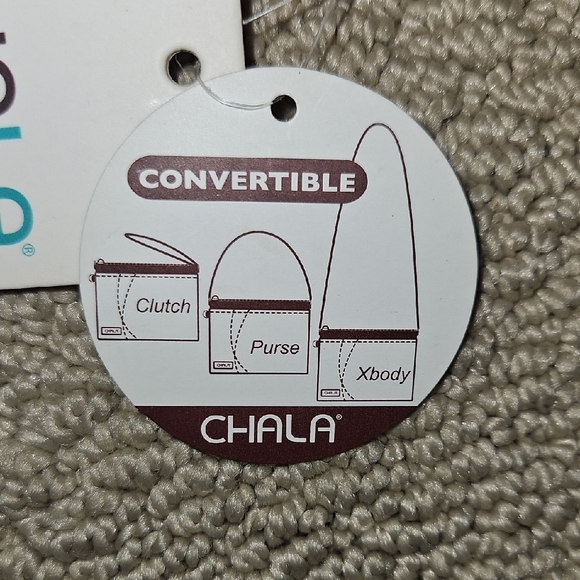 NWT Adjustable and Convertible Chala Brown Bag with Owl Accent - Picture 8 of 12